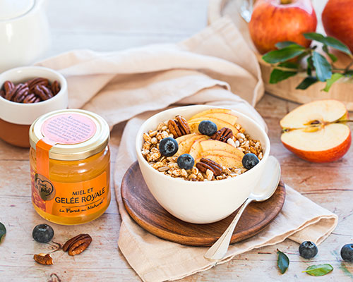 Bowl au miel et gelée royale Lune de Miel®